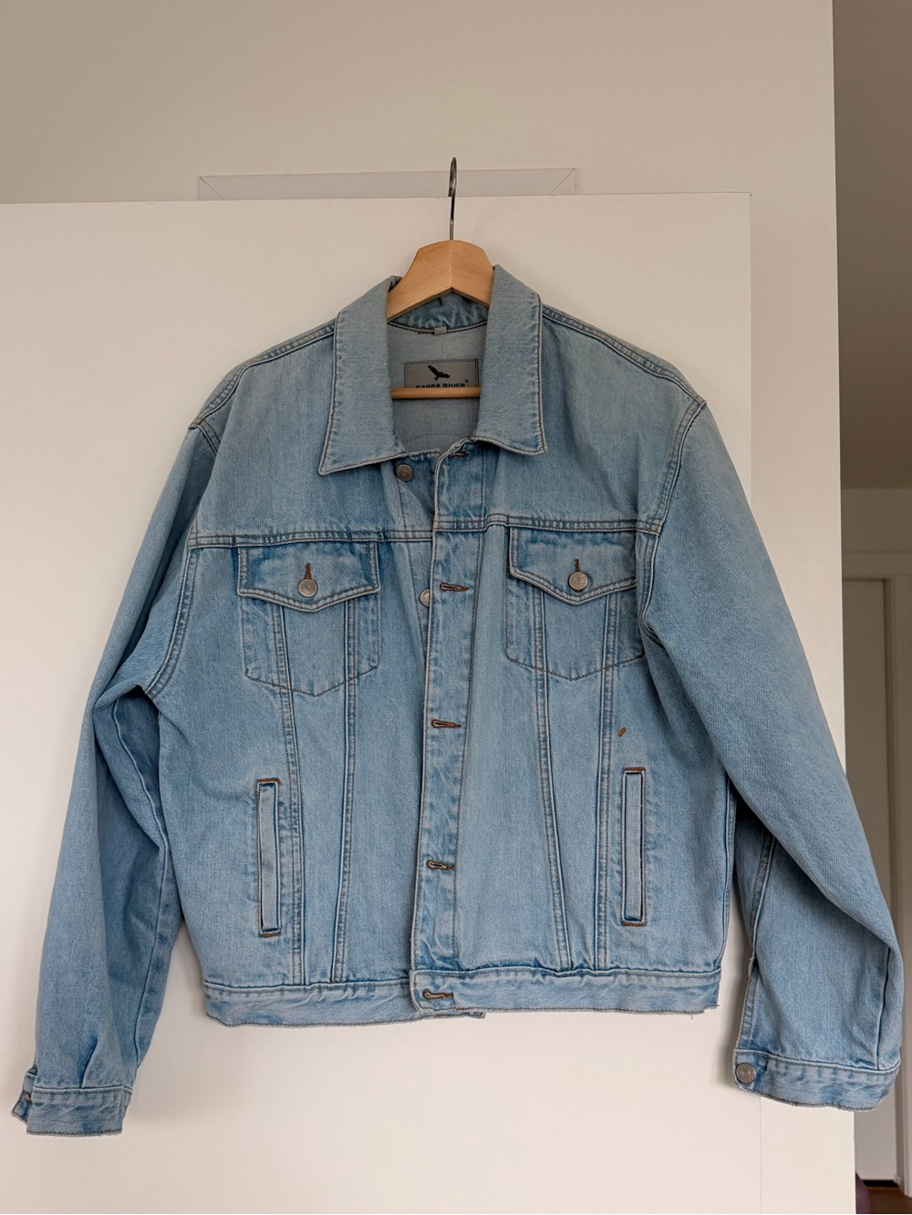 Vintage Randy River - Hand Drawn Sailor Moon - Light Wash Trucker Jacket